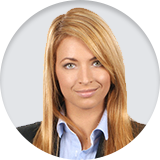 Smiling businesswoman