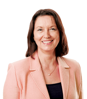 Smiling businesswoman